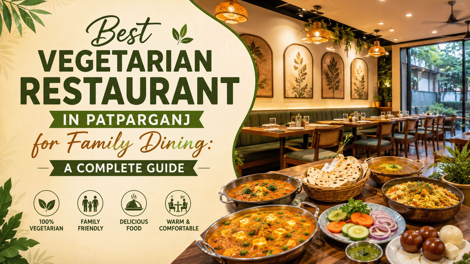 Best Vegetarian Restaurant in Patparganj for Family Dining: A Complete Guide